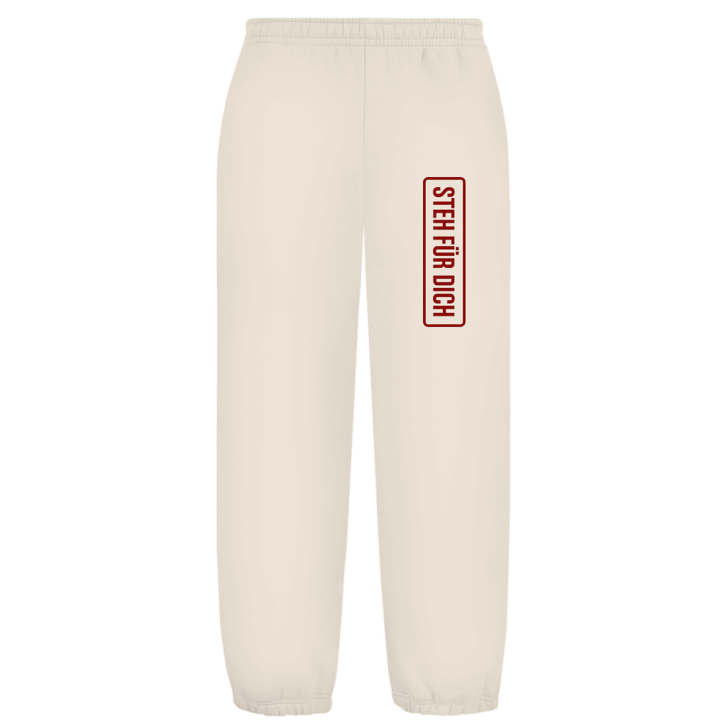 STAND FOR YOURSELF - Oversize Fluffy Sweatpants