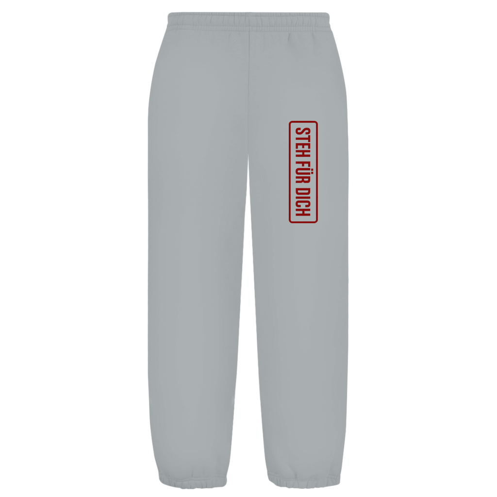 STAND FOR YOURSELF - Oversize Fluffy Sweatpants